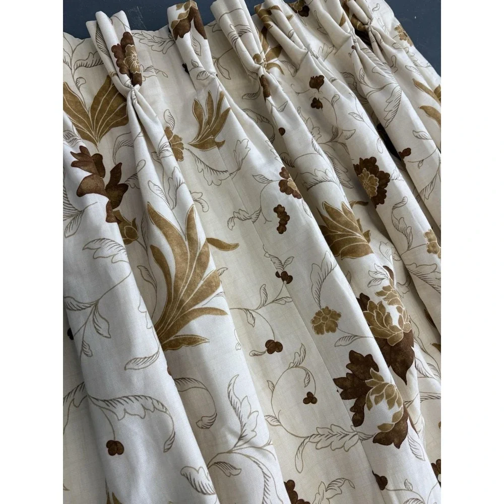 Custom Pinch Pleat Lee Jofa Groundworks Pinch Pleat Curtains - 2 Panels 76